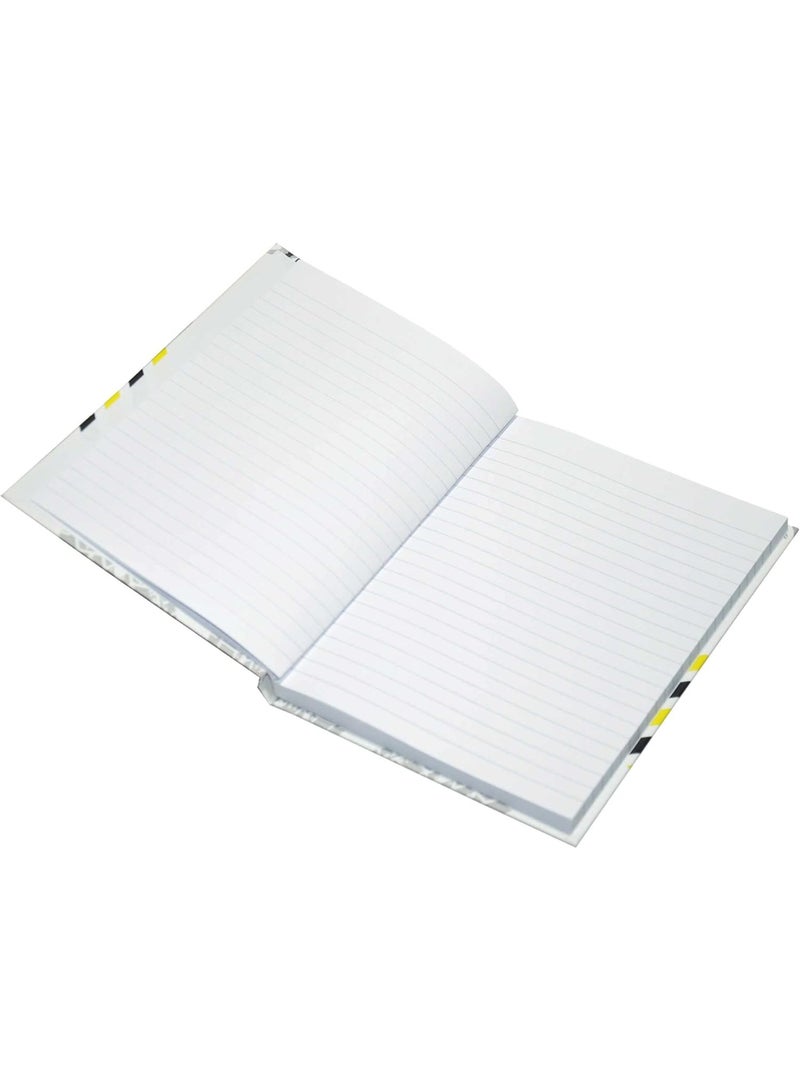 FIS Light Hard Cover Notebook, Pack of 5 Pieces, Single Line, 9x7 Inch,100 Sheets - LINB971801 - Image 3
